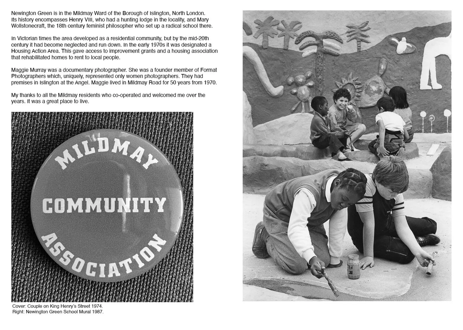 Mildmay Road, Newington Green, N1 1970–1990 image 2