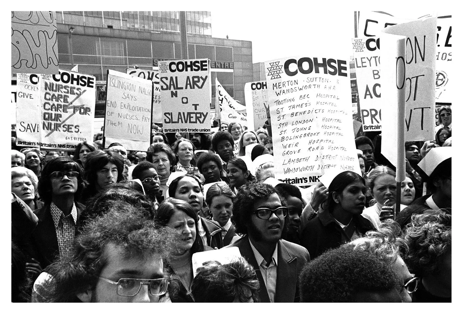 NHS Workers’ Strikes London 1974 image 3