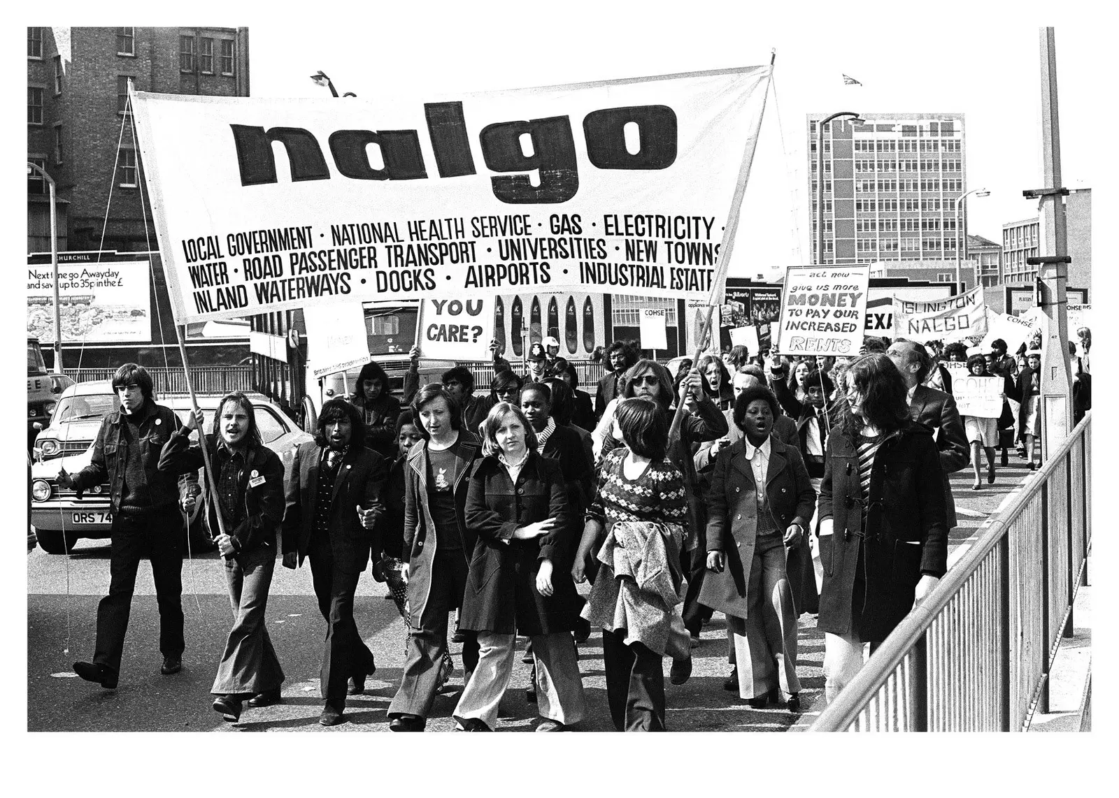 NHS Workers’ Strikes London 1974 image 4