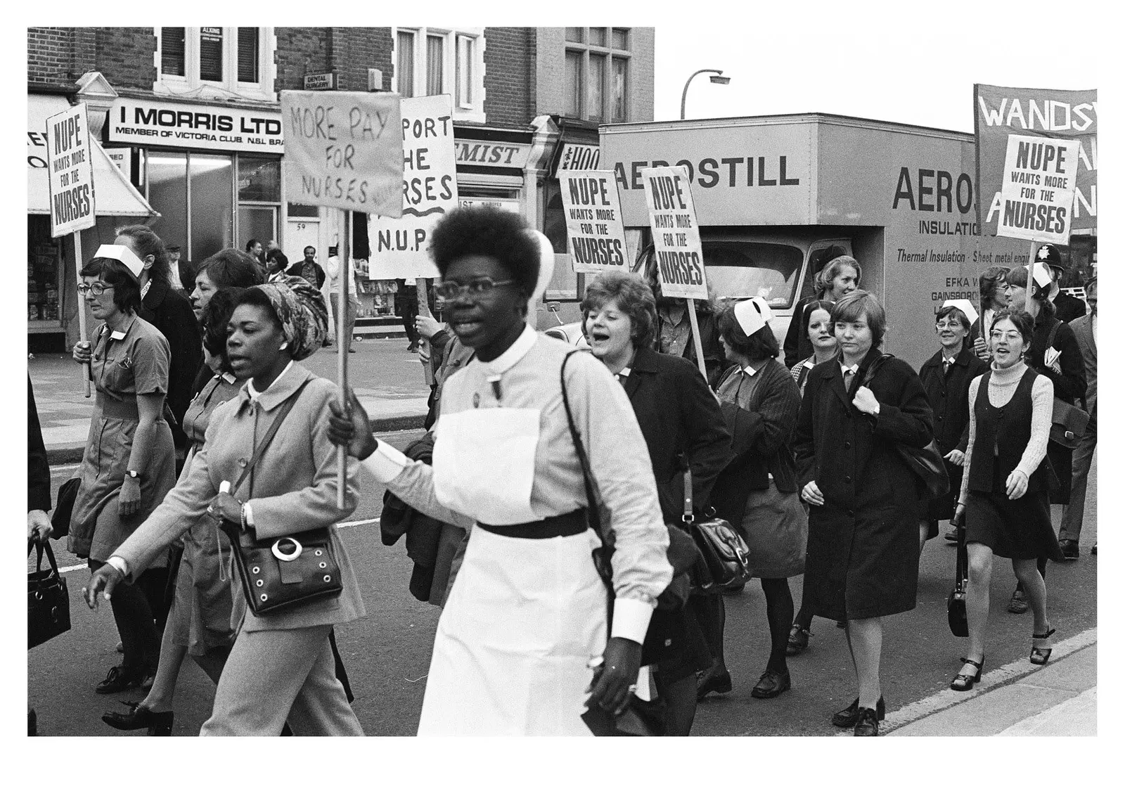 NHS Workers’ Strikes London 1974 image 5