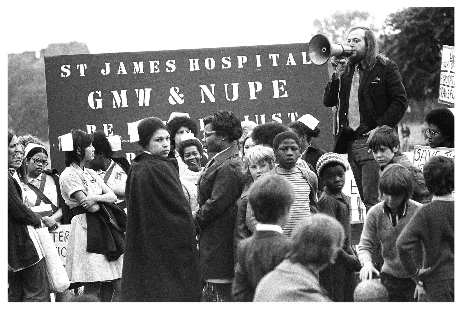 NHS Workers’ Strikes London 1974 image 7