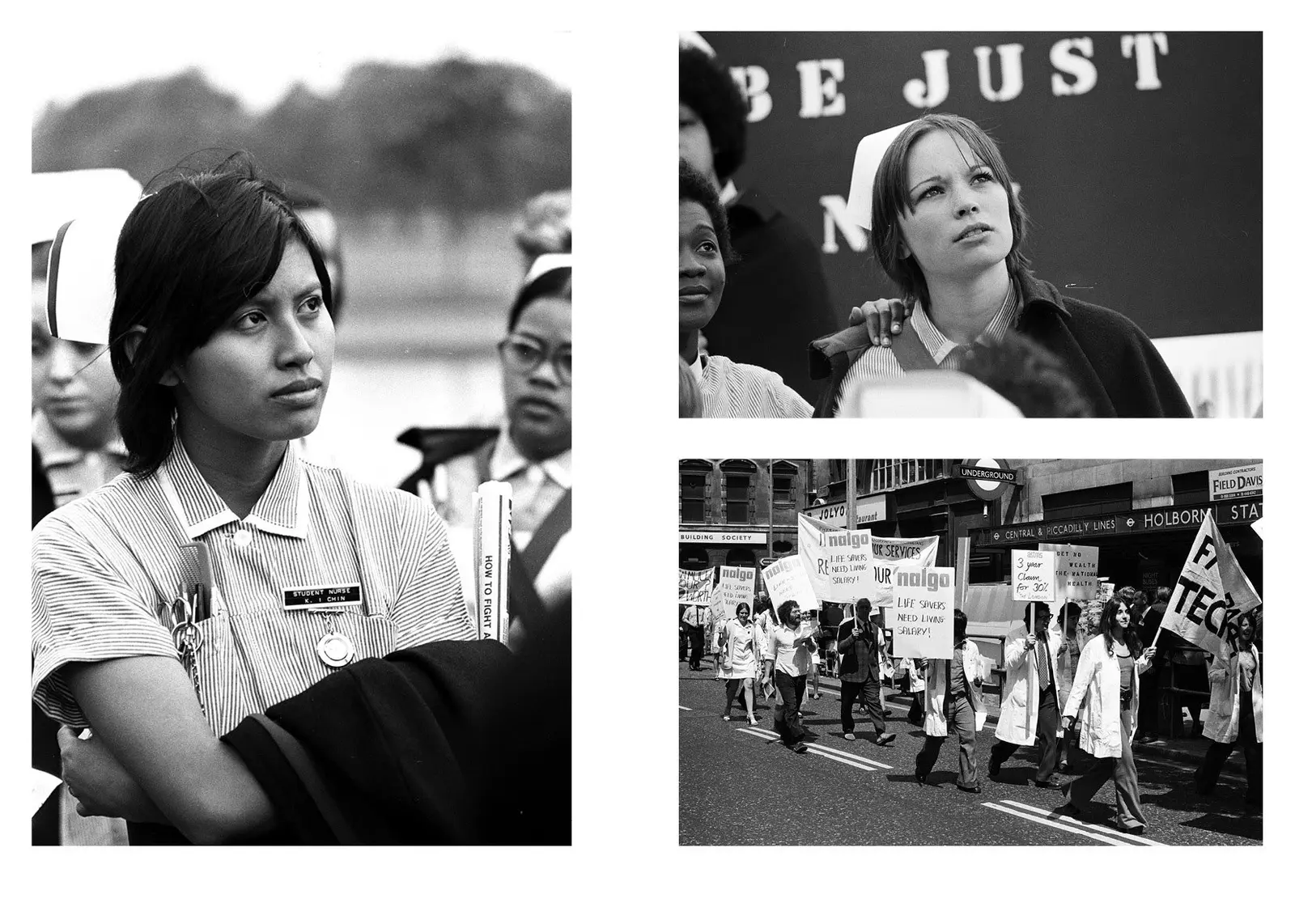 NHS Workers’ Strikes London 1974 image 8