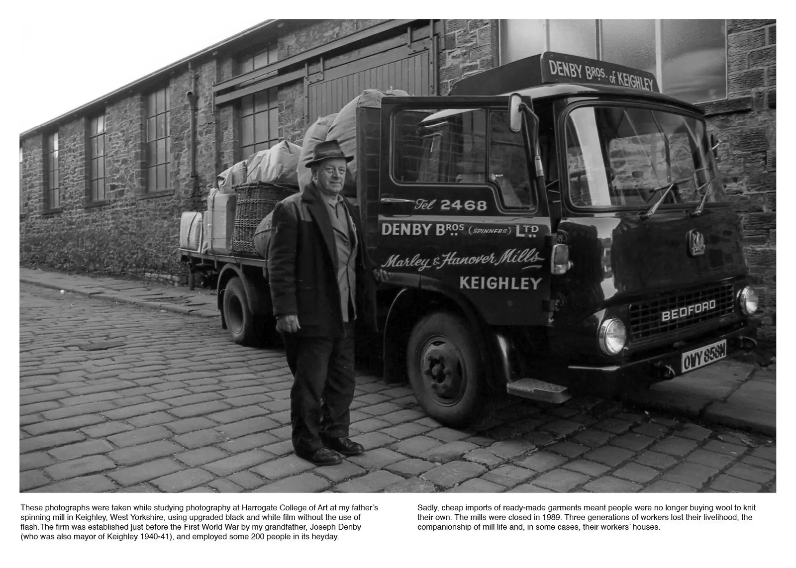 Denby Brothers (Spinners) Ltd. Keighley. 1978 image 2