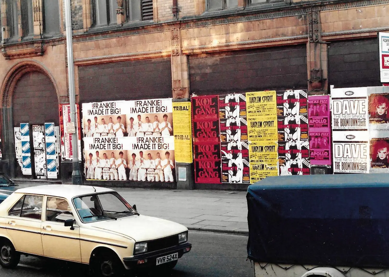Fly-posting, Manchester 1980s image 5