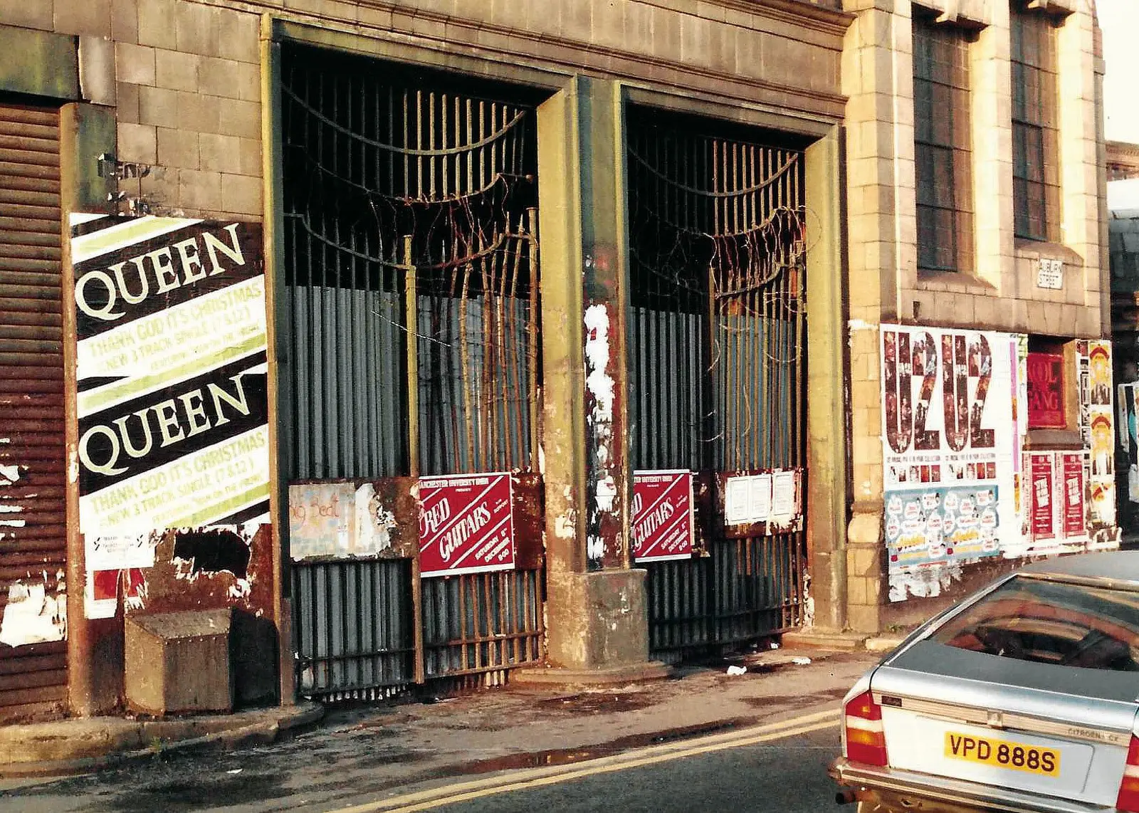Fly-posting, Manchester 1980s image 9