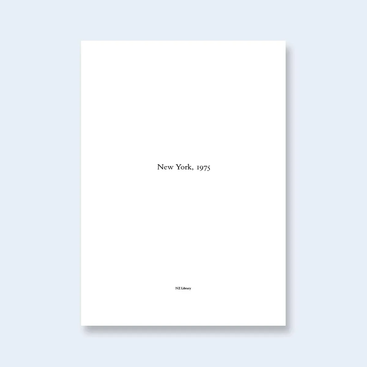 New York, 1975 image 3