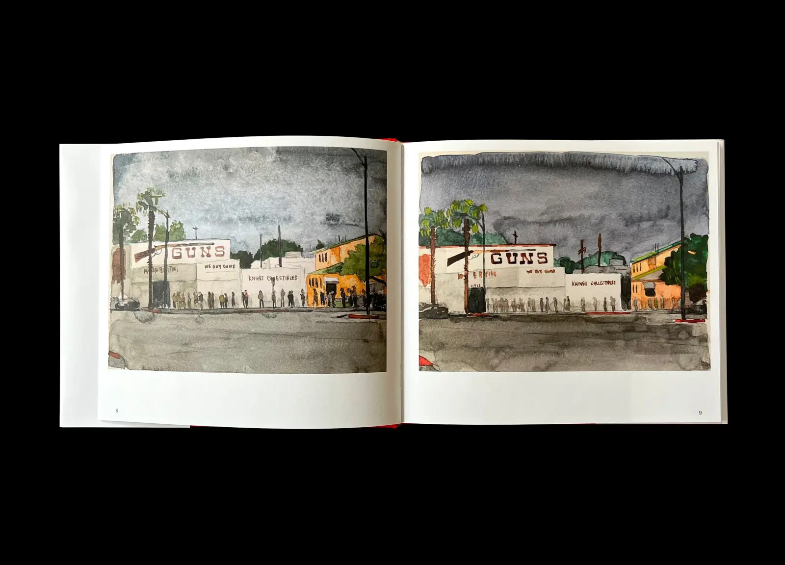 Against God, Against Guns, Against Energy. Gun Store Paintings image 4