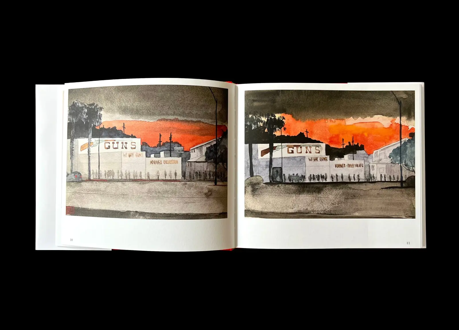 Against God, Against Guns, Against Energy. Gun Store Paintings image 5