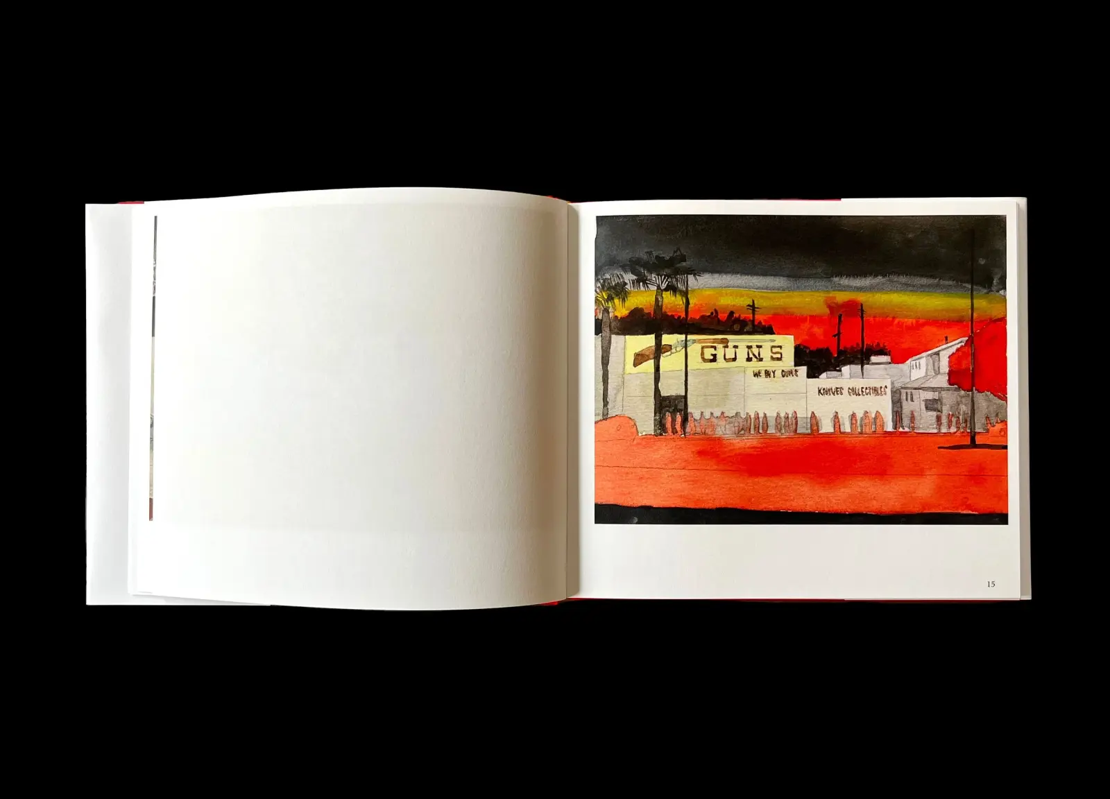 Against God, Against Guns, Against Energy. Gun Store Paintings image 6