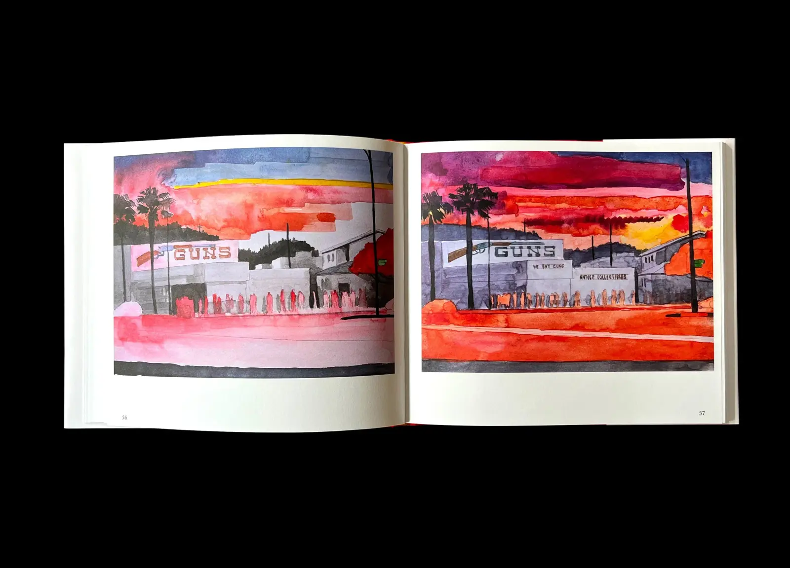 Against God, Against Guns, Against Energy. Gun Store Paintings image 8