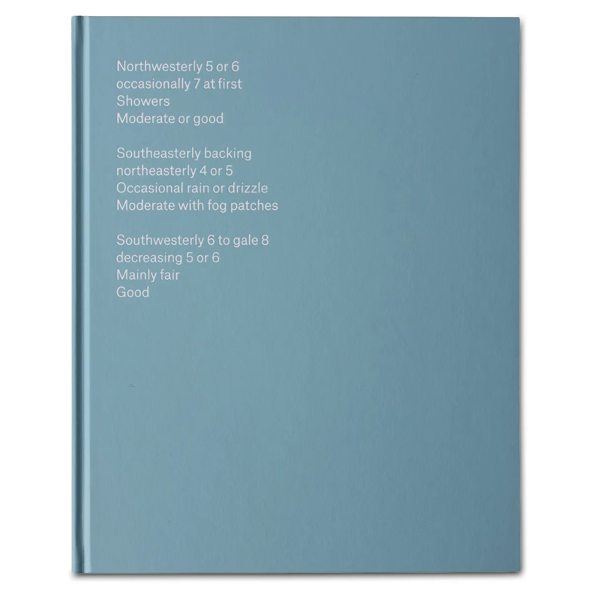 The Shipping Forecast