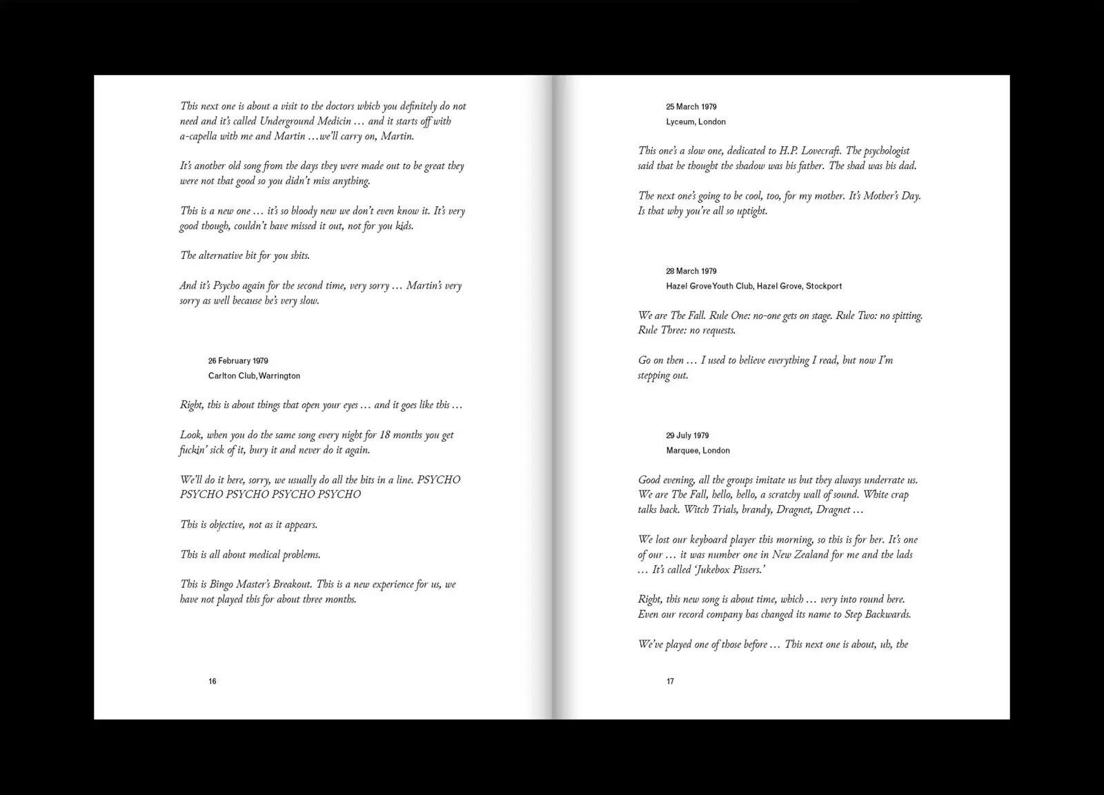 Slang King: M.E.S. on Stage 1977-2013 image 4