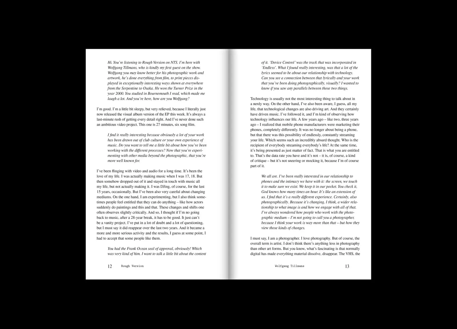 Rough Version, The NTS Interviews, 2016-2021 image 3