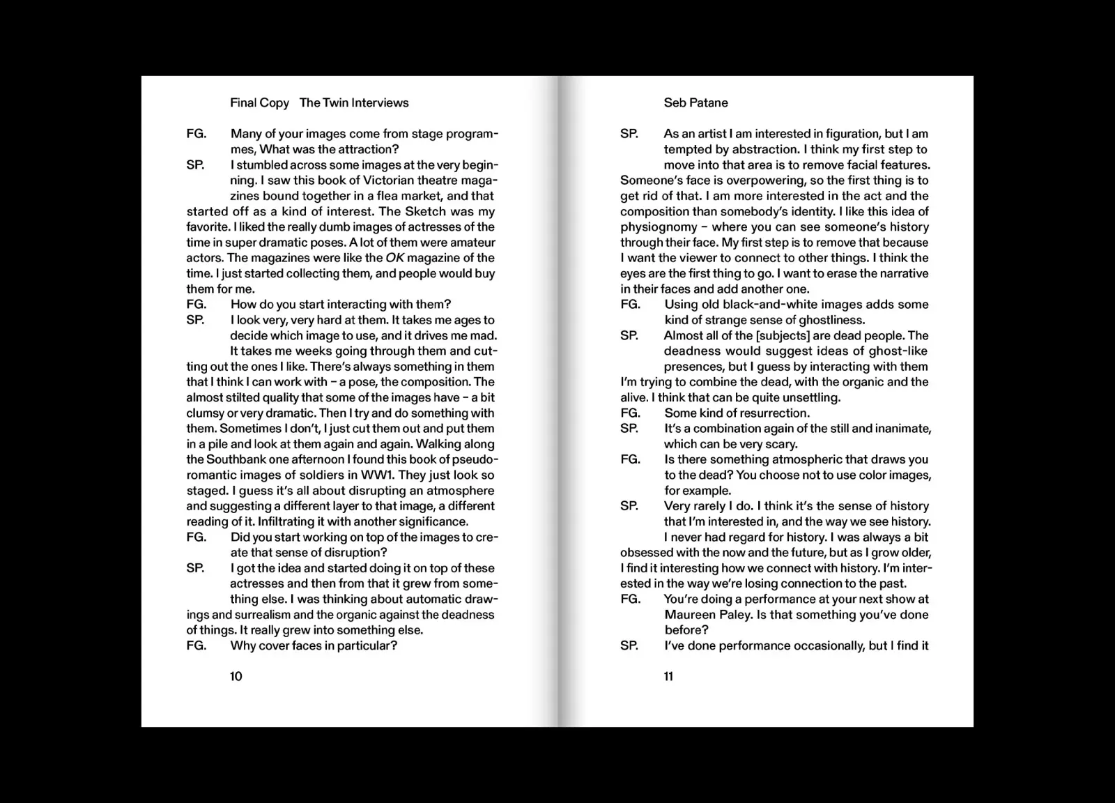 Final Copy: The Twin Interviews image 2