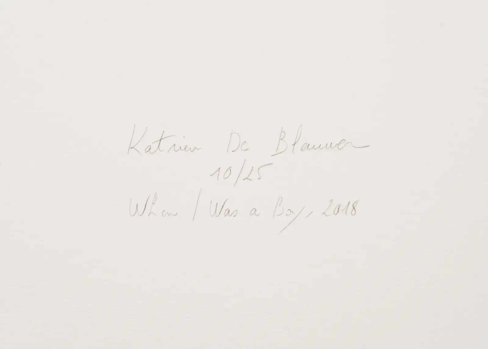 When I Was a Boy image 7