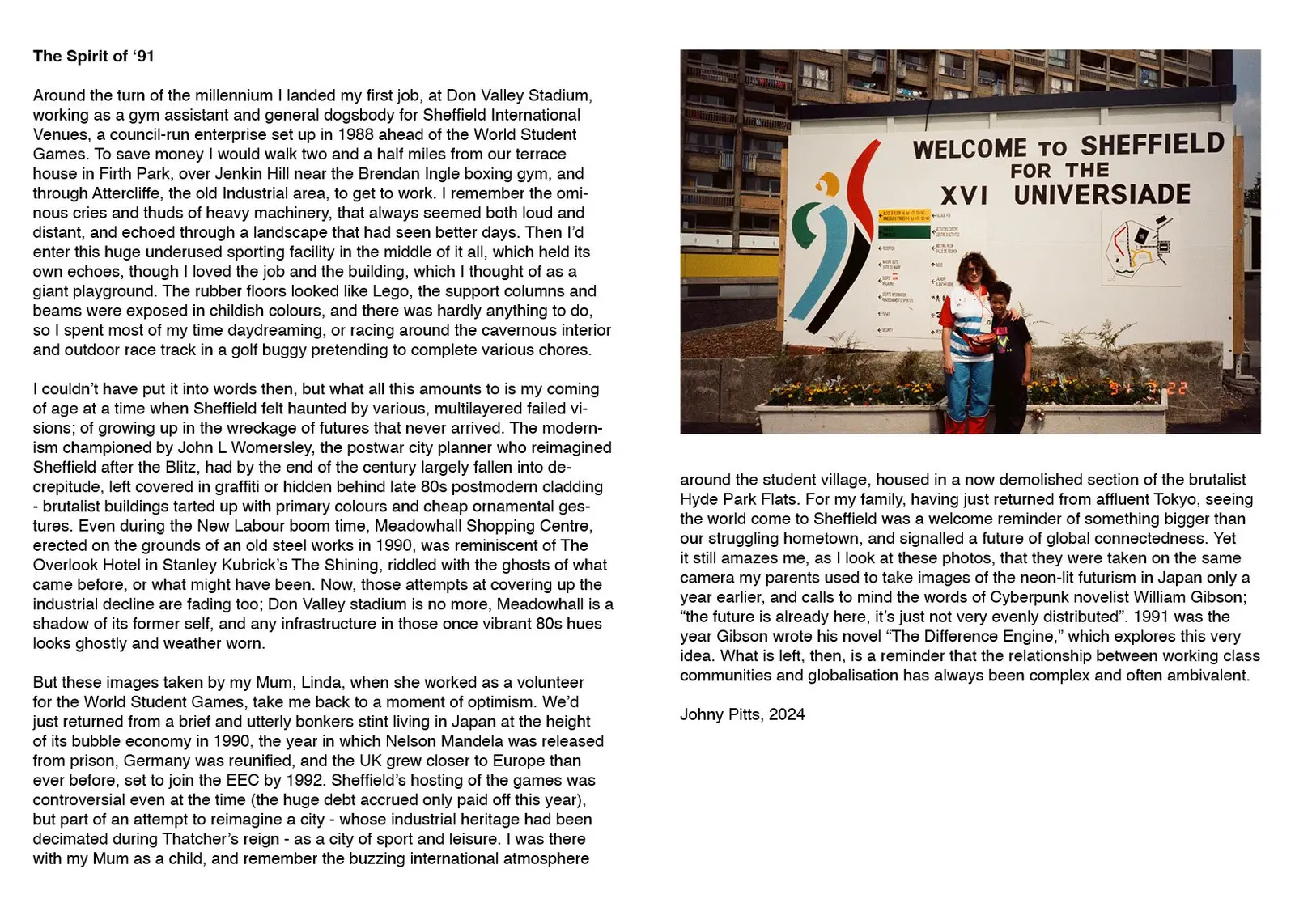 The World Student Games Sheffield 1991 image 2