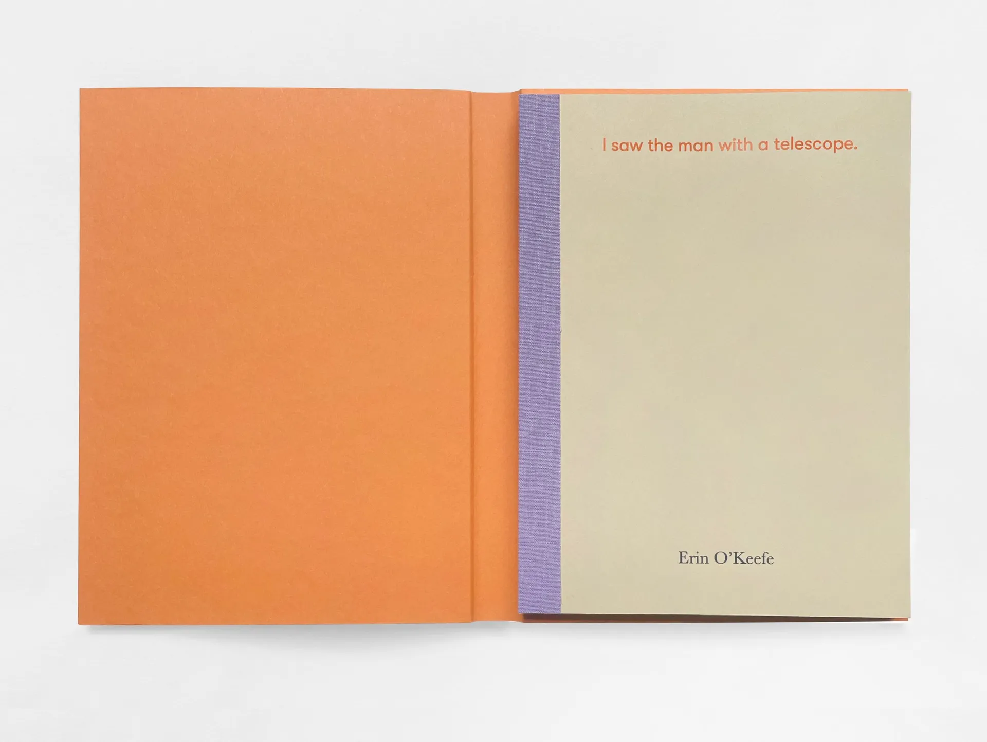 I saw the man with a telescope. image 2