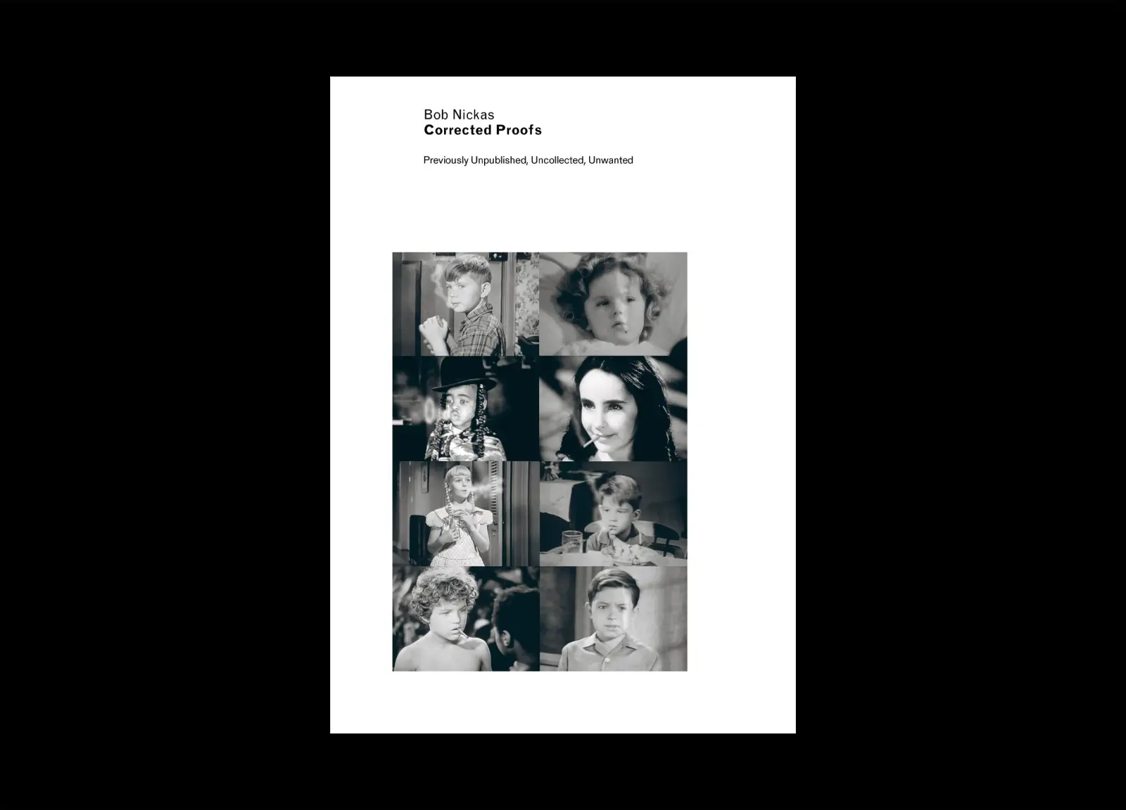 Corrected Proofs. Previously Unpublished, Uncollected, Unwanted image 3